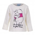 Σετ 2 μπλούζες μακρυμάνικες, με σχέδιο Winnie the Pooh, σε δύο χρώματα